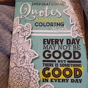 Inspirational Quotes Bendon Advanced Coloring Book * NEW! 16 Pages